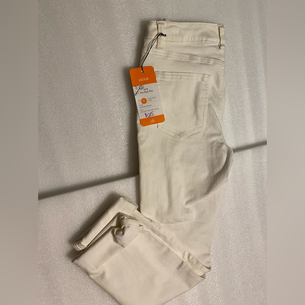 New white jeans from cabi